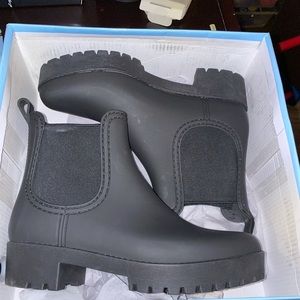 Jeffrey Campbell Waterproof Chelsea Rain Boot